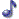 Musical note